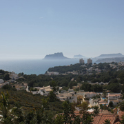 Blick auf El Portet de Moraira